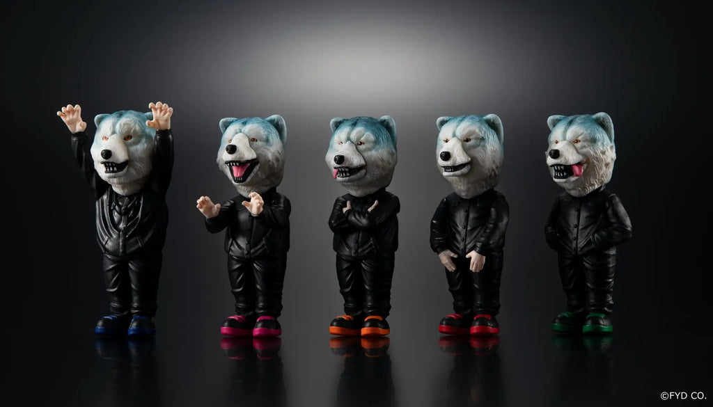 造形と彩色でリアルなお毛並みを表現！ロックバンド「MAN WITH A MISSION」のメンバーがフィギュアになって、ガシャポン®に登場！2024年9月第4週から一般発売スタート！