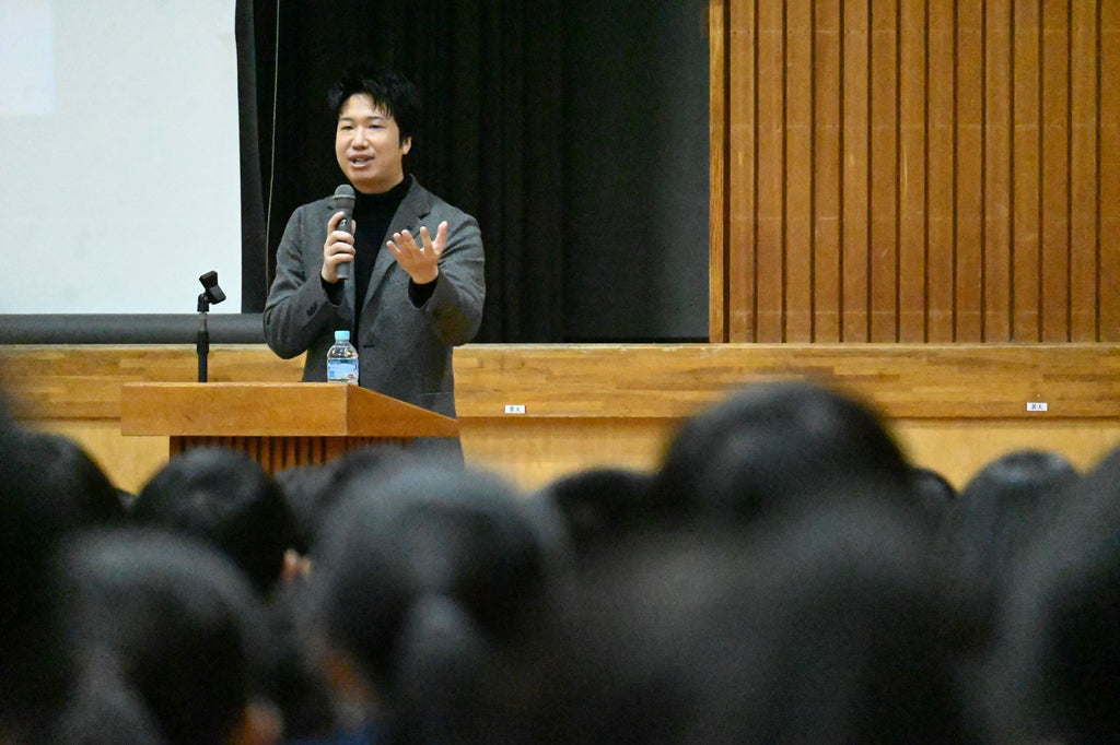 水谷隼さんが母校をサプライズ訪問！