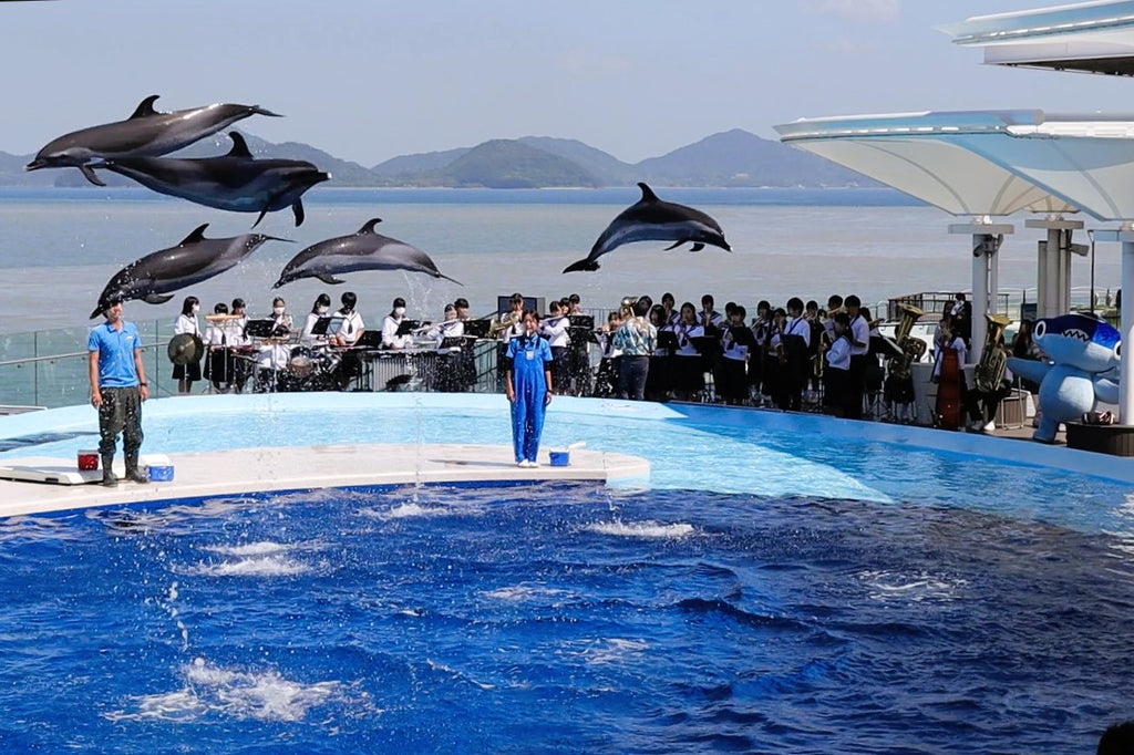 6月1日は四国水族館の開業記念日　地元中学生による記念演奏会を開催